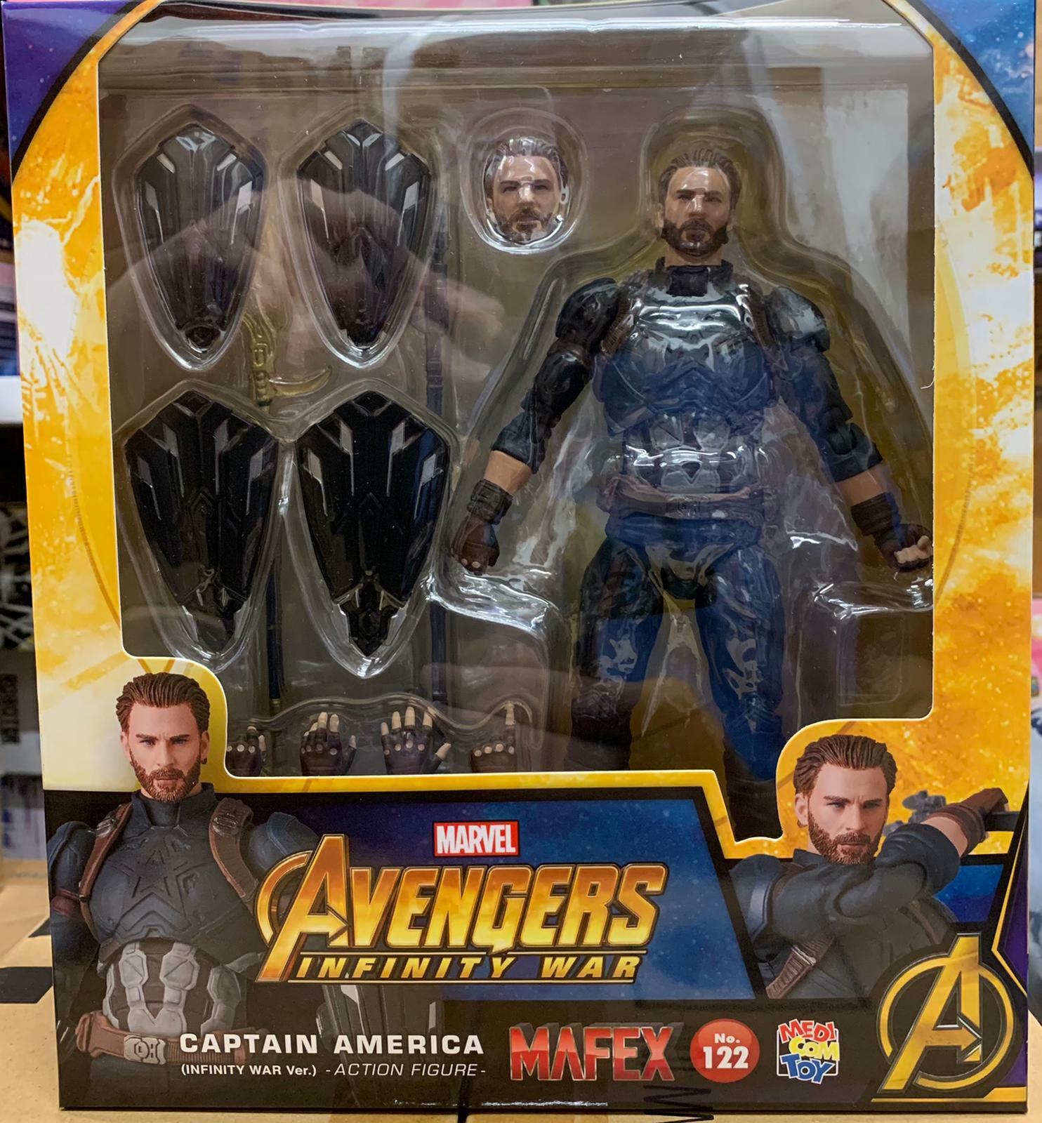 Medicom Toy Mafex No.122 Captain America Infinity War Ver Medicom Toy Mafex No.122 Captain America Infinity War Ver