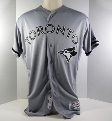 2018 Toronto Blue Jays Josue Pelley #99 Game Issued Grey Indepence Day Jersey
