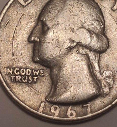 その他 Dear world quarter ver. / non color 1967 Washington Quarter- No Mint Mark ERR | eBay