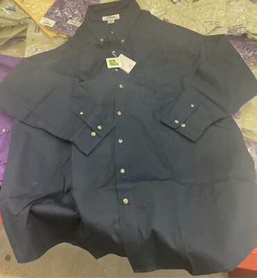 Tri-Mountain Mens Professional Blend Teflon Blue~khaki or Demim(Jean)Shirt 6XL