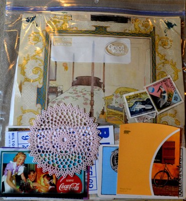 EPHEMERA PACK grab bag Scrapbook, Mixed Media Art, collage Mixed items no theme