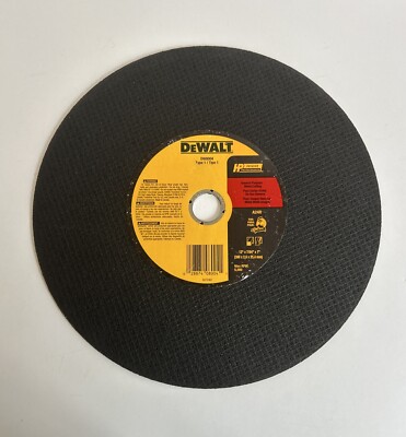 DEWALT 12'' Chop Saw Blade Metal Cut-Off Wheel DW8004 General Purpose