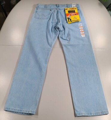 Wrangler Jeans Men's 35x32 Cowboy Cut 13MWZ Original Fit Pro Rodeo Blue  NWT