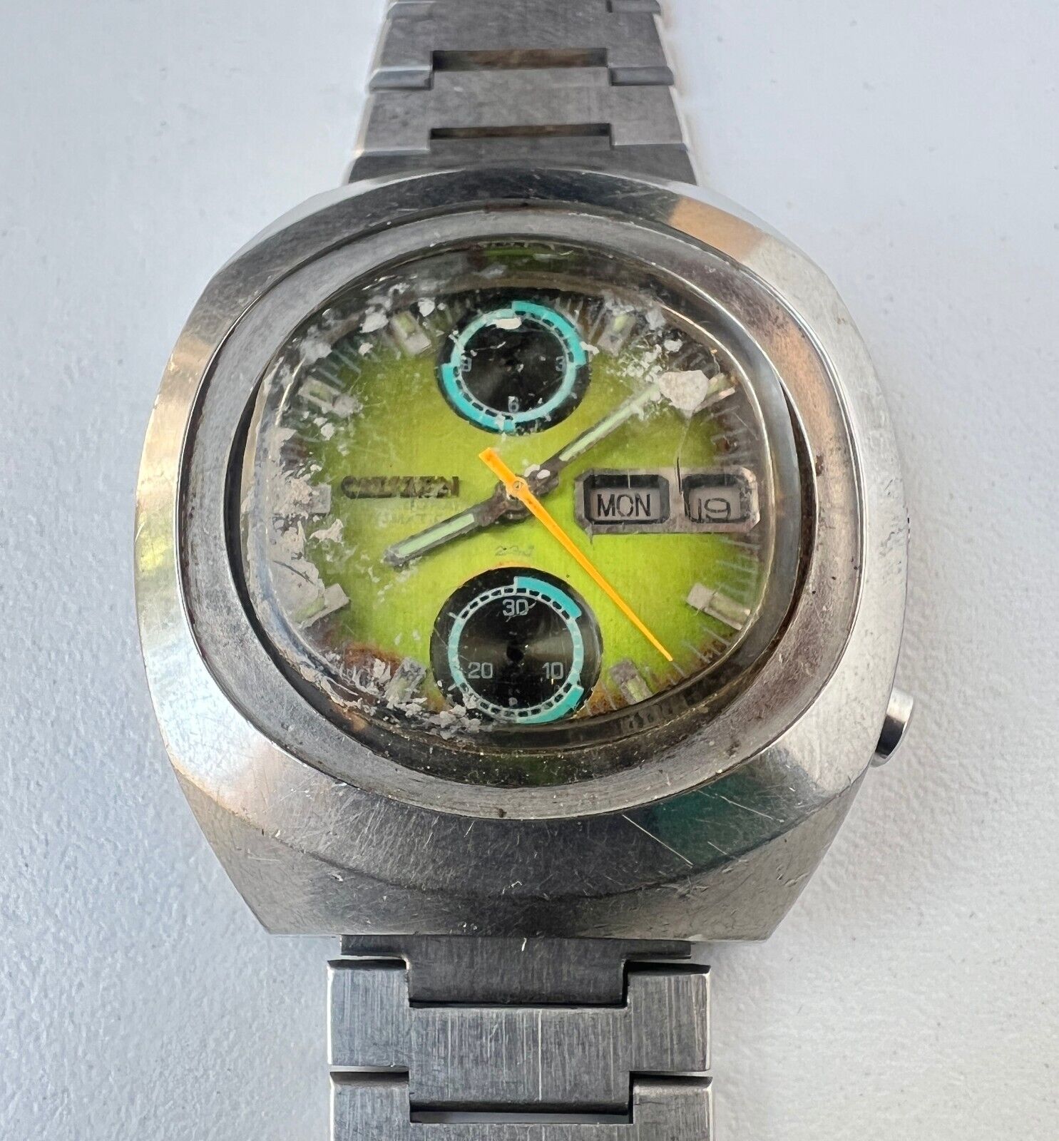 Citizen 67-9054 Chronograph Automatic Watch 8110 CASE Citizen 67-9054 Chronograph Automatic Watch 8110 CASE