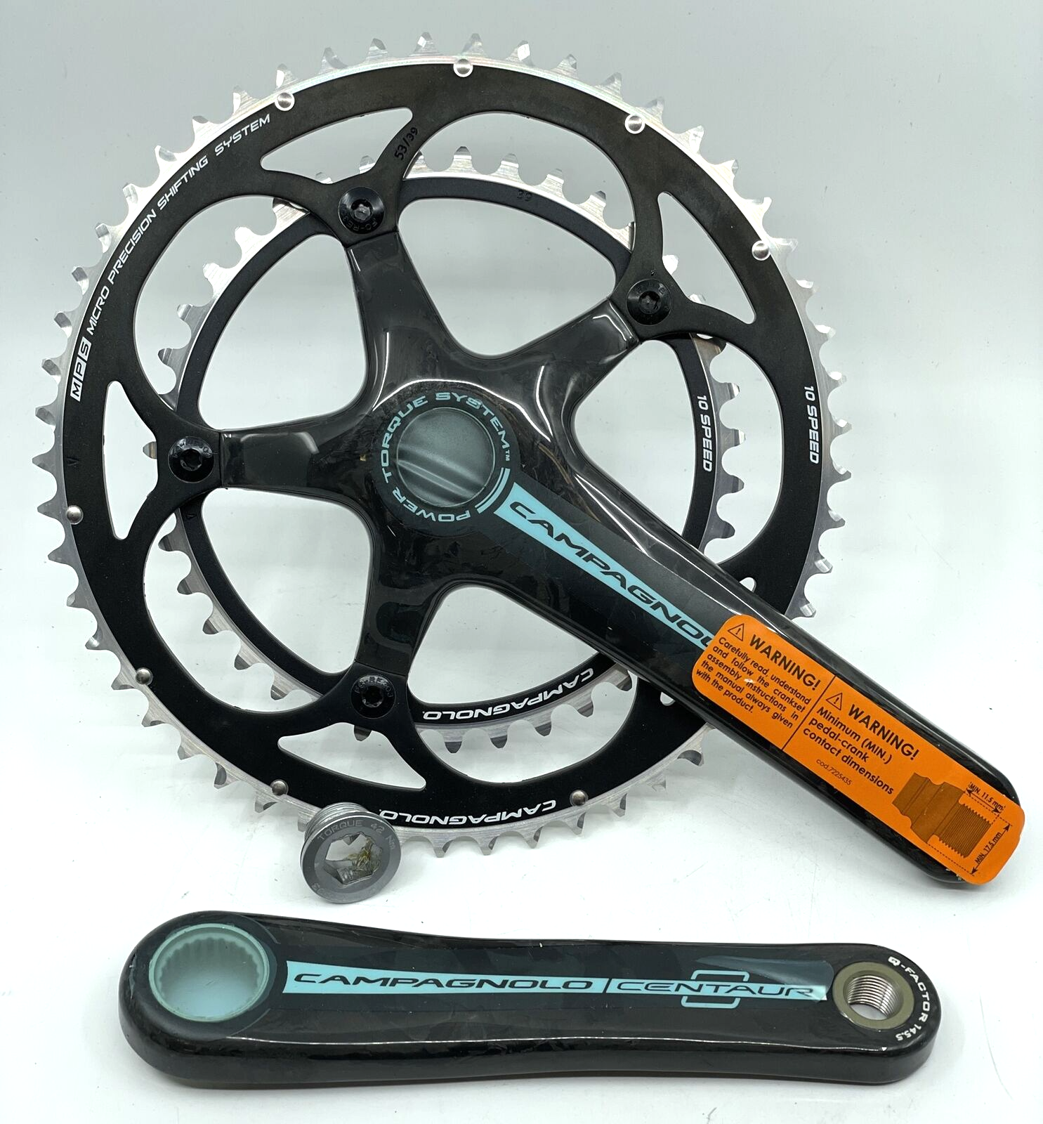 Campagnolo Centaur Carbon Power-Torque 10 Speed Standard 53