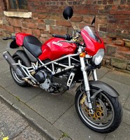 2025 Ducati Monster Monster Red 916 S4 Naked Petrol Manual