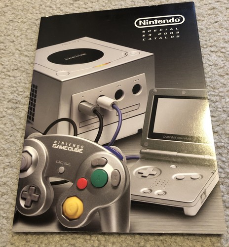 E3 2003 Nintendo Special Catalog Promo GameCube Game Boy