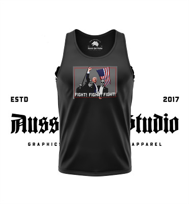 Fight! Fight! Fight! DJT - Men's Tank Top