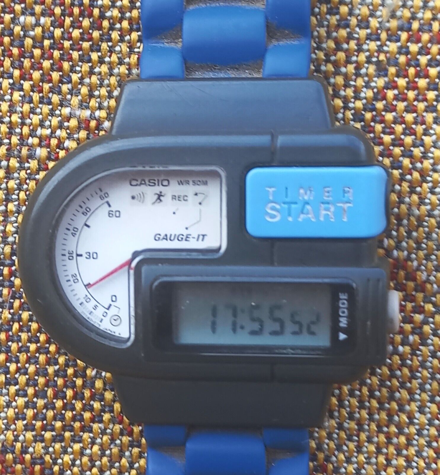 Casio wm-10 module 765 gauge it vintage watch made in korea Casio wm-10 module 765 gauge it vintage watch made in korea