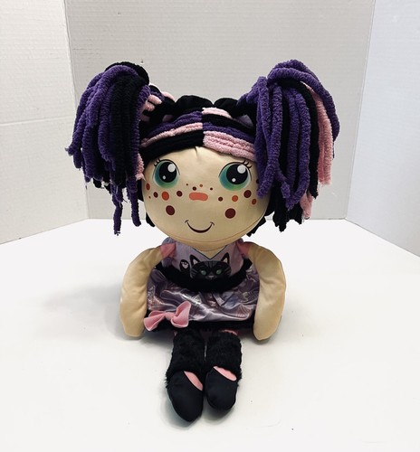 FLIP ZEE GIRLS KITTY CAT ZURI 2 IN 1 DOLL PLUSH - 18