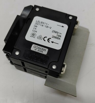 のの Airpax SP Circuit Breaker LELBX11-33114-10-V 250V Load 0507