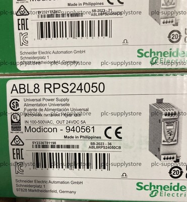 ONE NEW Schneider ABL8RPS24050 24V 5A Power Supply