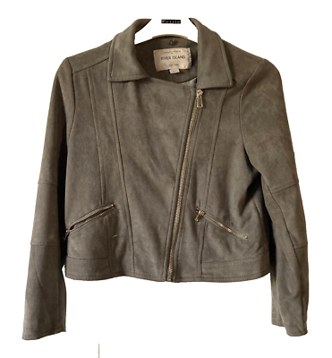 River island sales girls leather jacket