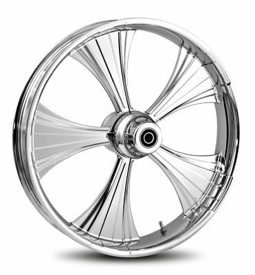 RC Components Chrome Helo 16'' Front Wheel & Tire Harley 07-16 FLST w/ ABS
