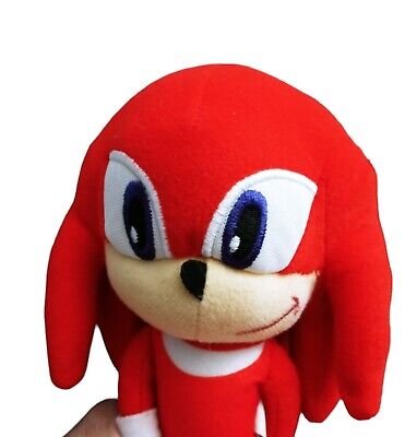 Toy Factory Sonic The Hedgehog Knuckles Plush Stuffed Animals 8.5'' Good Conditio
