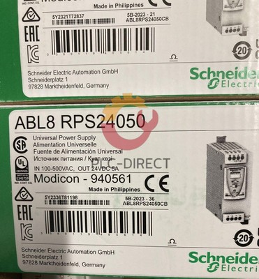 NEW Schneider ABL8RPS24050 24V 5A Power Supply  by DHL