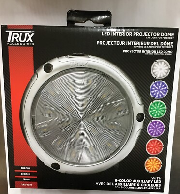 Trux TLED-ID20 Led Interior Projector Dome Cab Light for Peterbilt 6 Colors