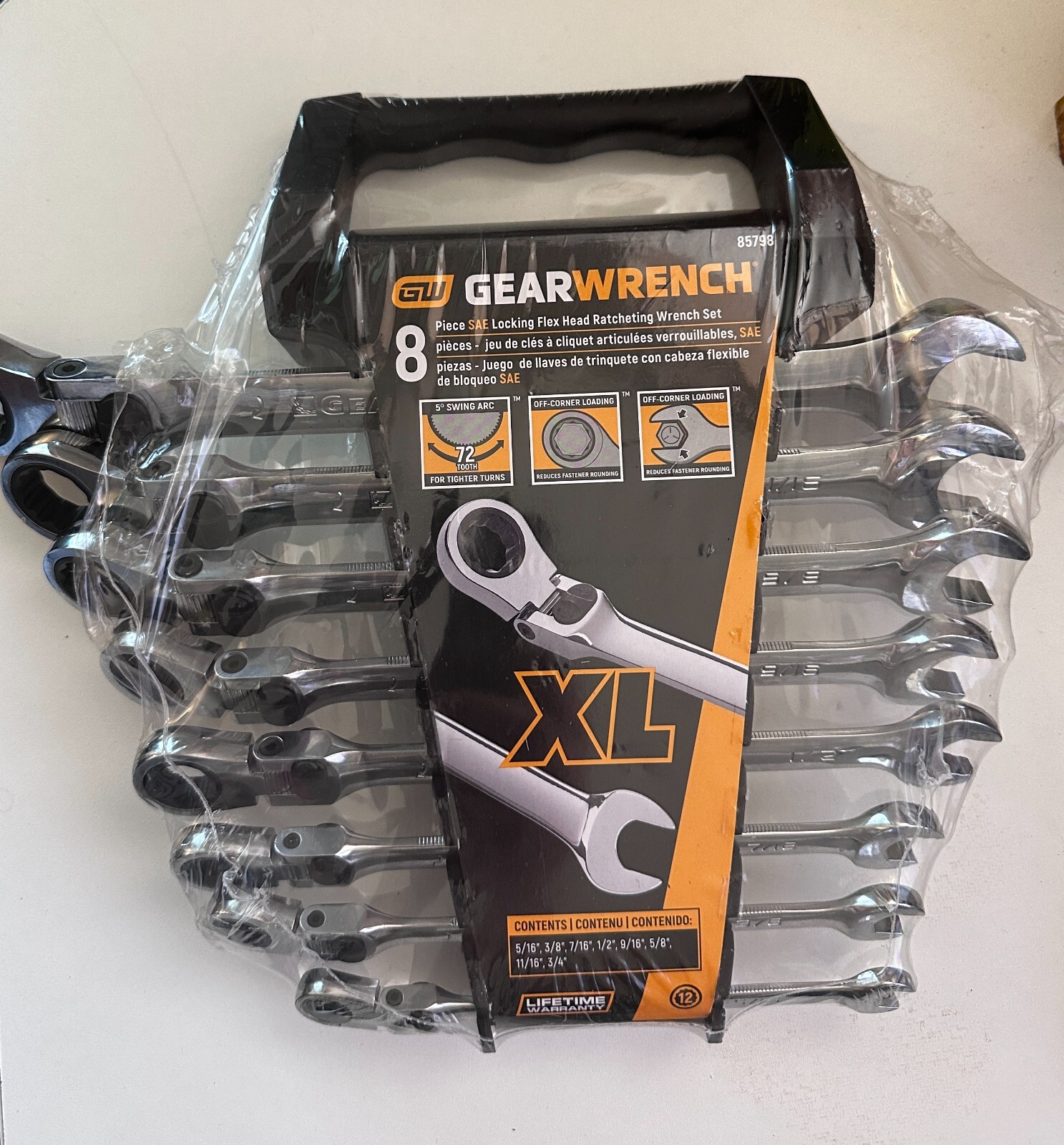 Offset Wrench Set Gear