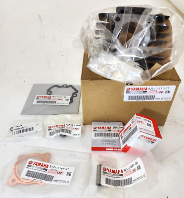 New Genuine Yamaha Top End Cylinder Piston Kit PW50 PW 50 OEM 1981-2020 Set
