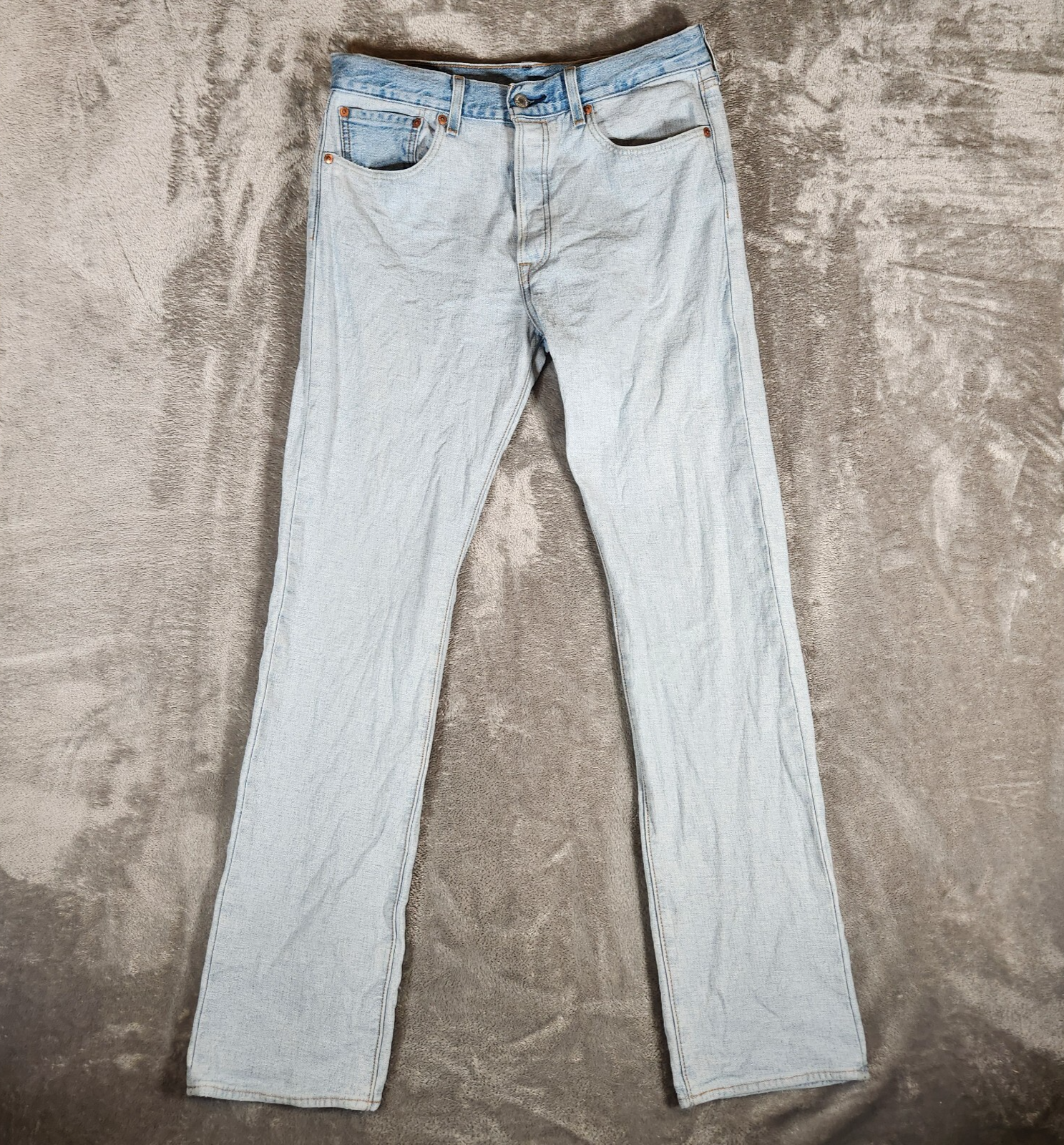 Levi's 501XX Jeans Men's 32X34 Blue Inside Out | eBay