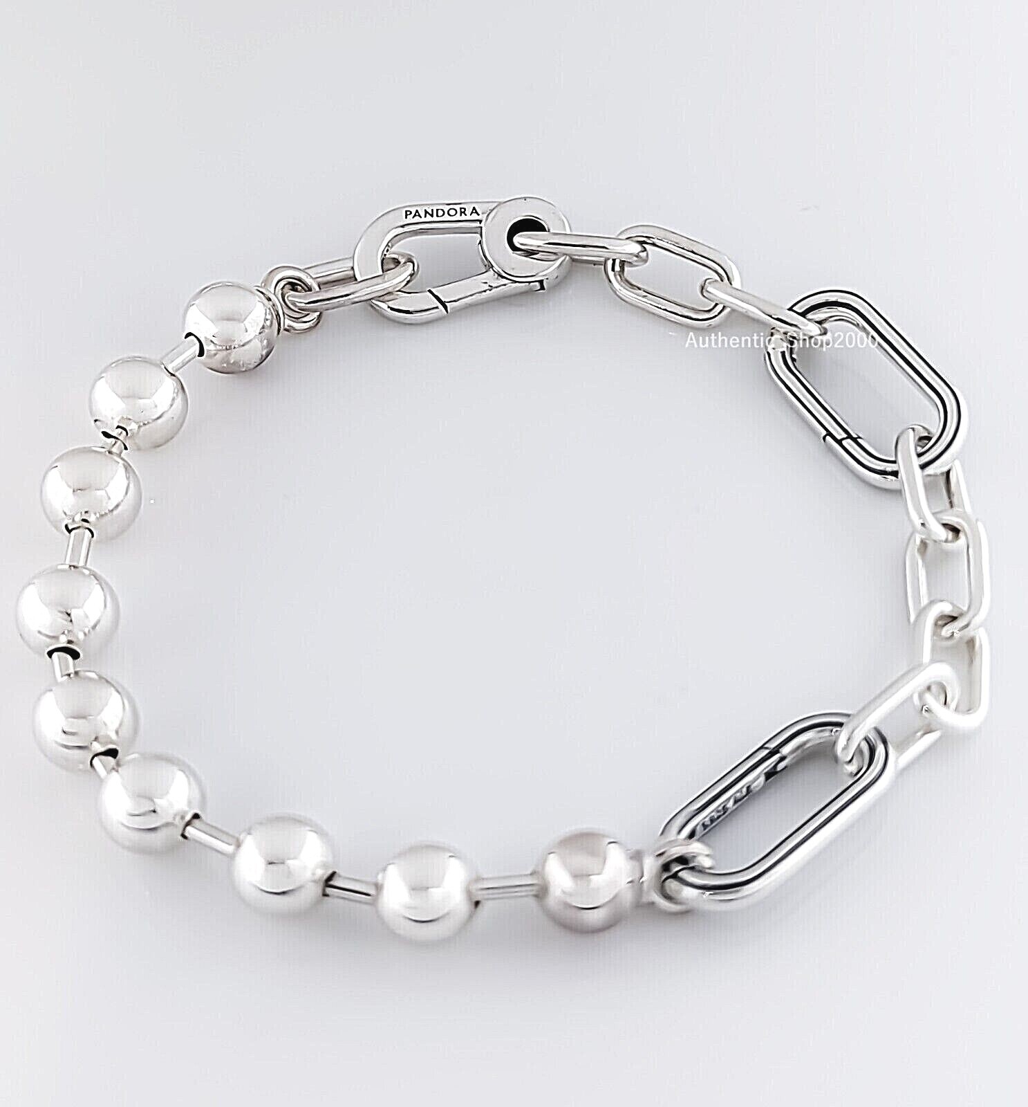 100% Authentic 925 Silver PANDORA ME Metal Bead & Link Chain 100% Authentic 925 Silver PANDORA ME Metal Bead & Link Chain