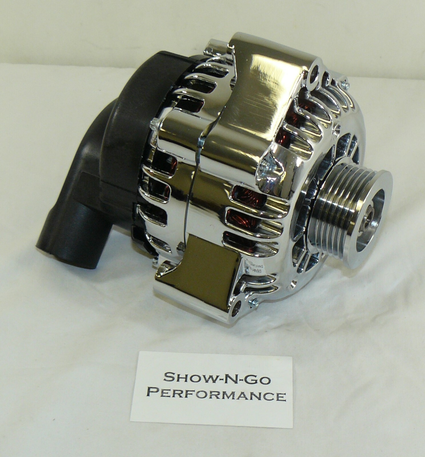 Chrome High Output Alternator for F Body LS1 LS6 180 amp 98