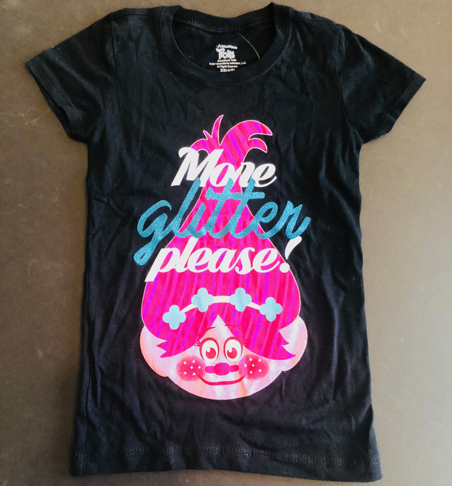 ☆KIRSH☆ Trolls Color Block Slim Fit T-Shirt Light Pink トロールカラーブロックスリムフィットTシャツ【ライトピンク】