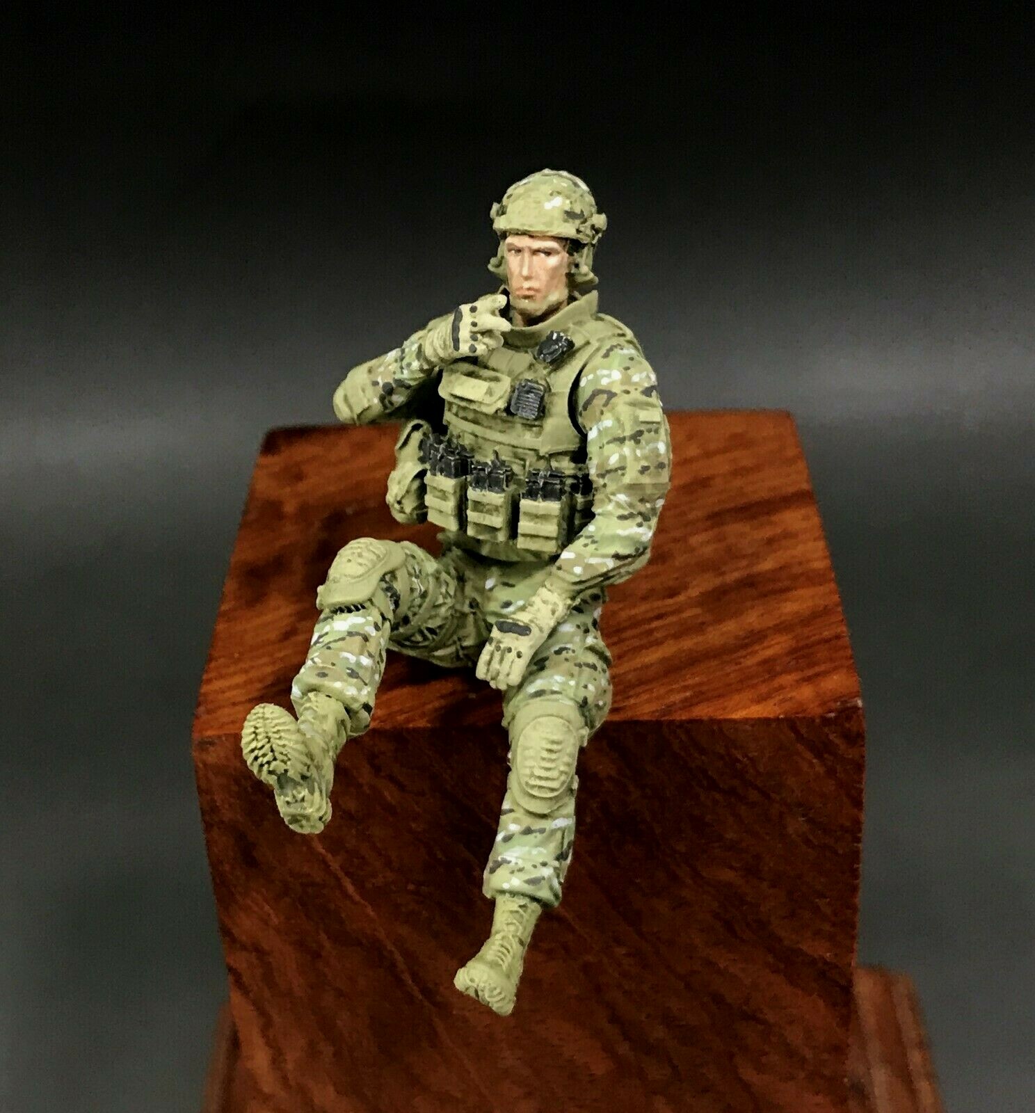 1/35 Built and Painted Resin U.S. Navy Seal Team Six Tank