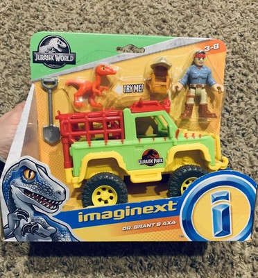 imaginext dr grant 4x4