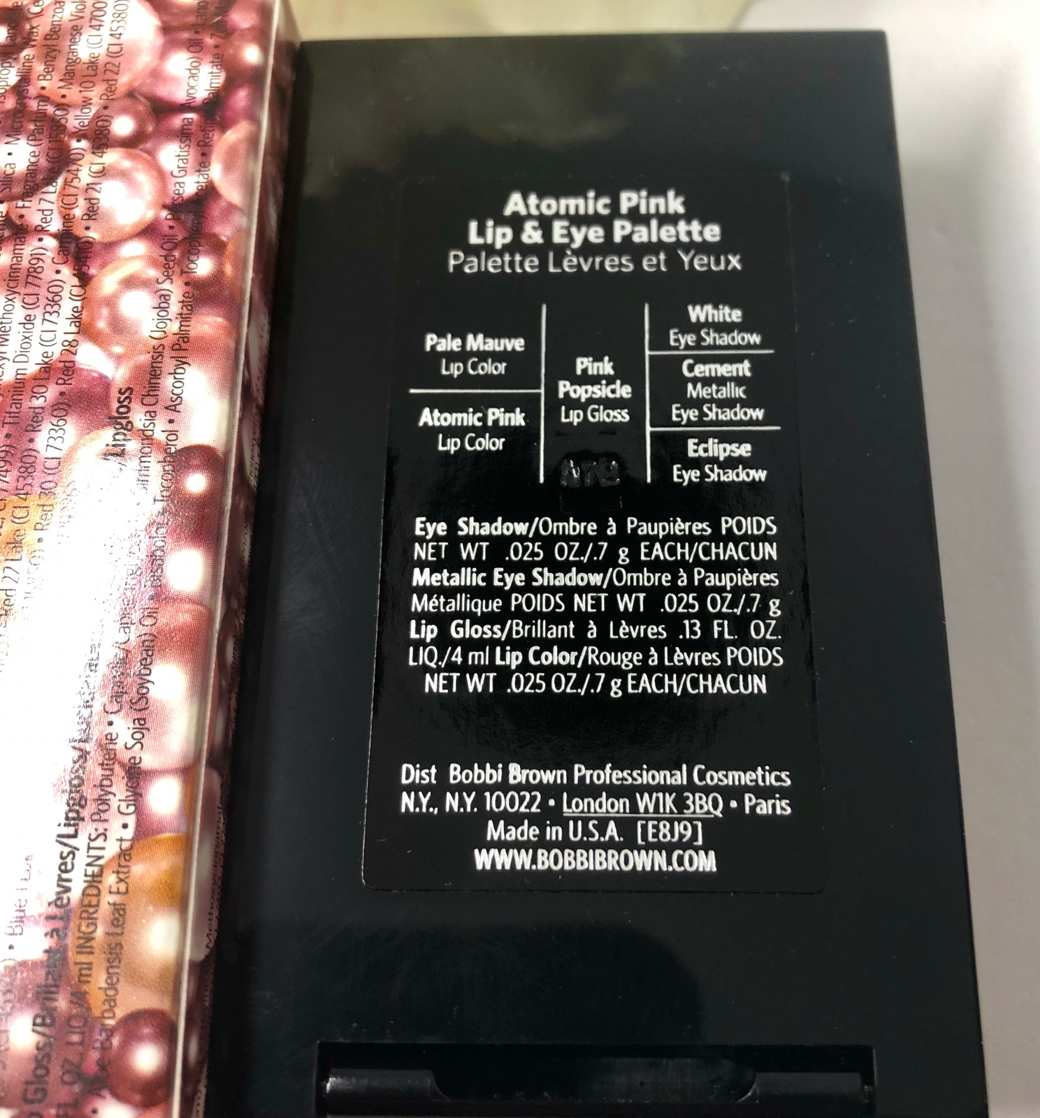 Bobbi Brown ATOMIC PINK Lip and Eye Palette + Lip Gloss ~ Limited Edition, BNIB