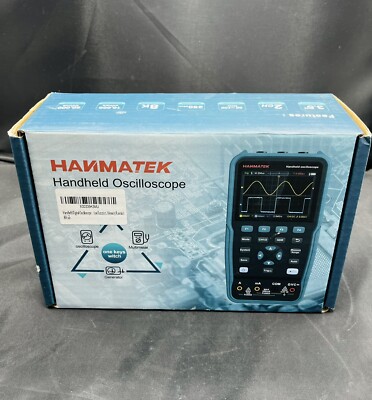 HANMATEK Handheld Digital Oscilloscope 50Mhz Bandwidth with 2 Channels HO52 3...
