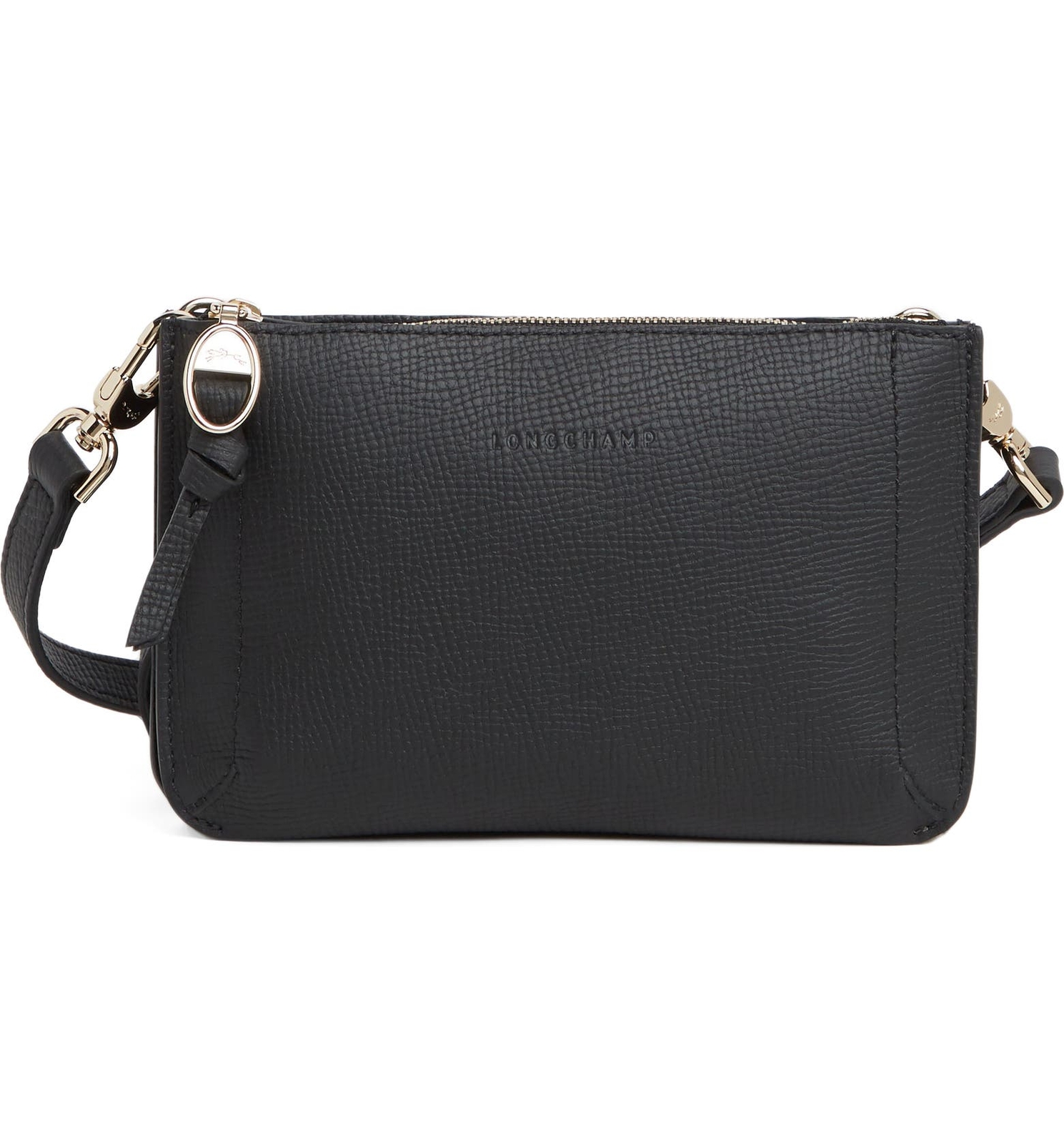 トートバッグ Longchamp FW25 Le Foulonne - Sac a main S (10328 021001) Le Foulonné S Handbag Black - Leather | Longchamp AO