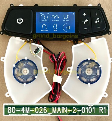 4moms mamaRoo PCB Circuit Board Controls Panel LCD Screen Electronic Swing Parts