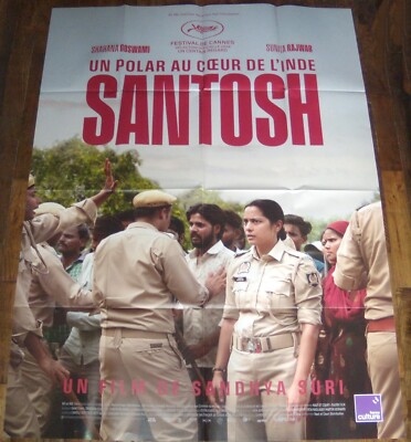 SANTOSH India Sandhya Suri Shahana Goswami LARGE french POSTER