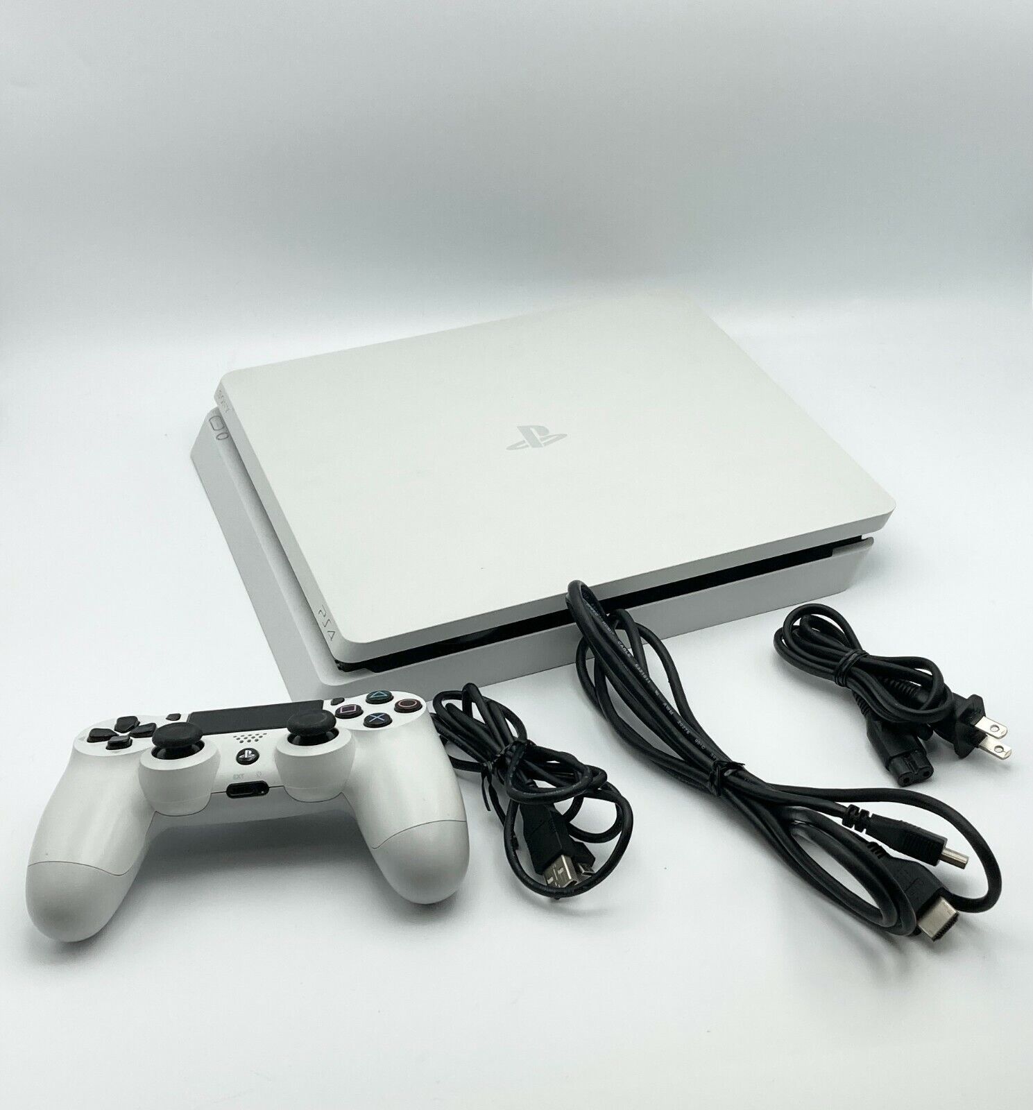 PS4 PlayStation 4 White Sony Slim 500GB Console Used Ship Japanese PS4 PlayStation 4 White Sony Slim 500GB Console Used Ship Japanese