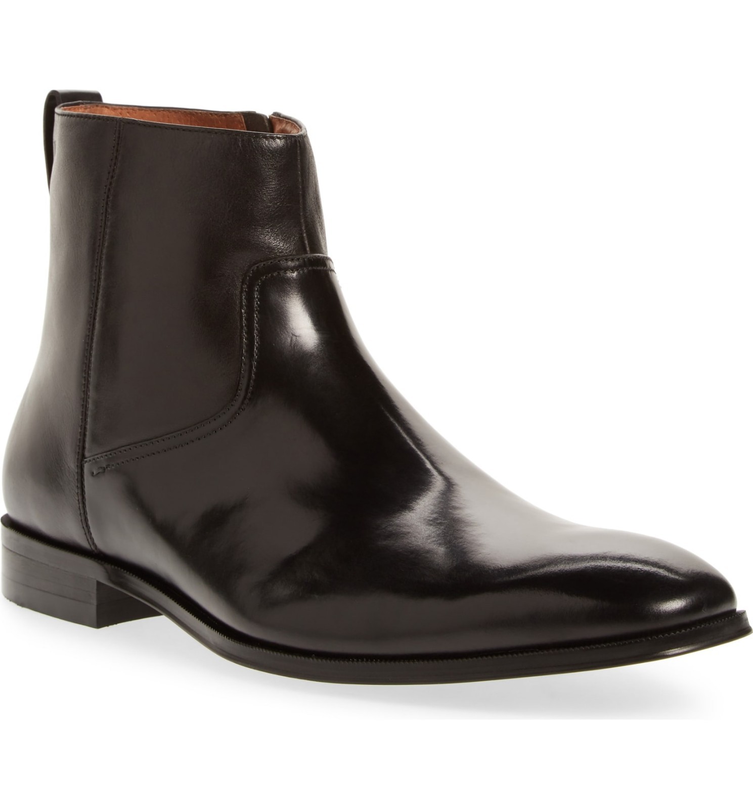 

Florsheim Ботинки BELFAST ZIP Mens Black 14230-001 Leather Side Zip Up, Черный