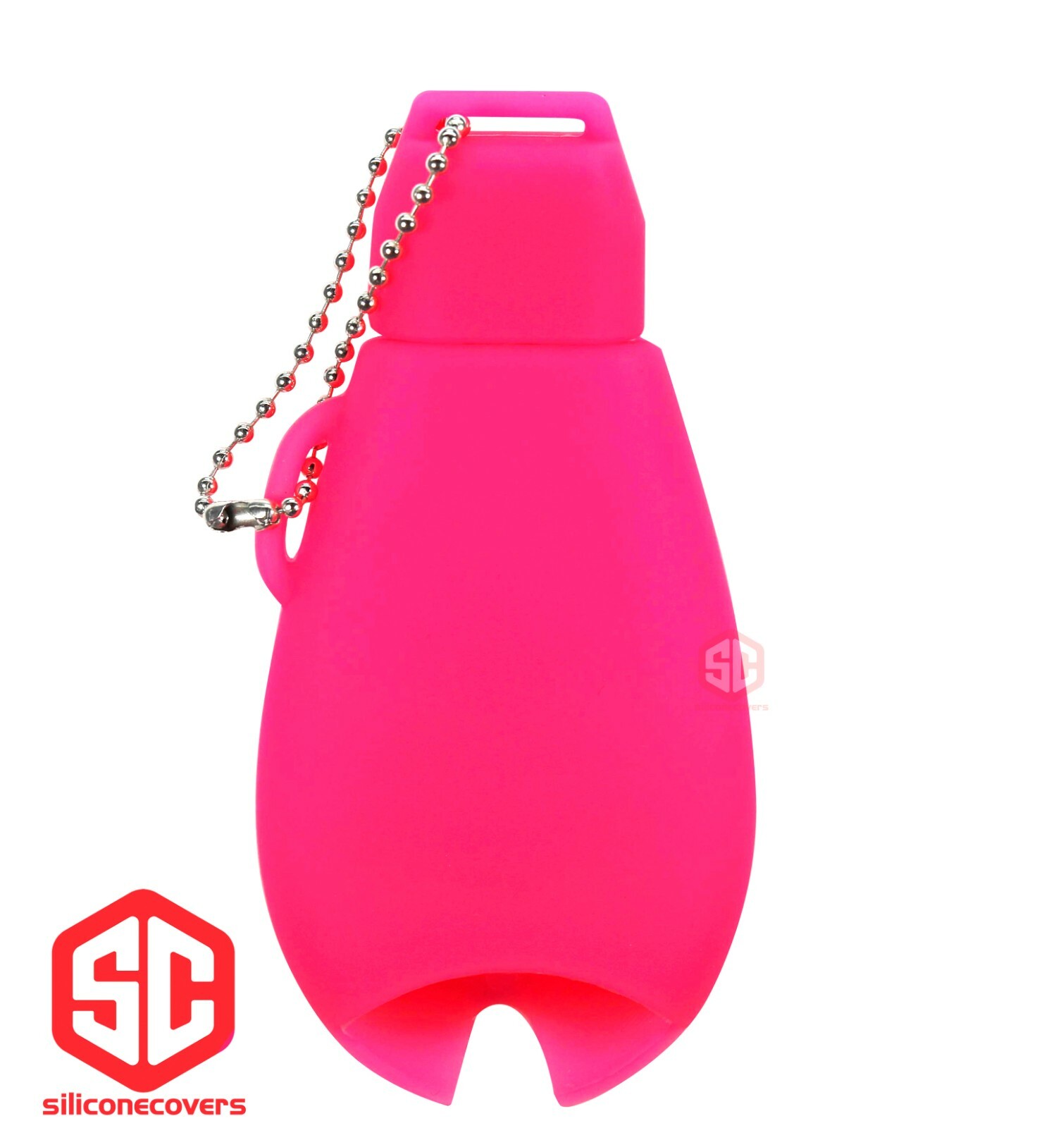 1x New Key Fob Remote Fobik Silicone Cover Fit For Jeep Commander G Cherokee..