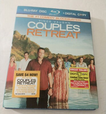 Couples Retreat (Blu-ray, 2009) Very Good 
