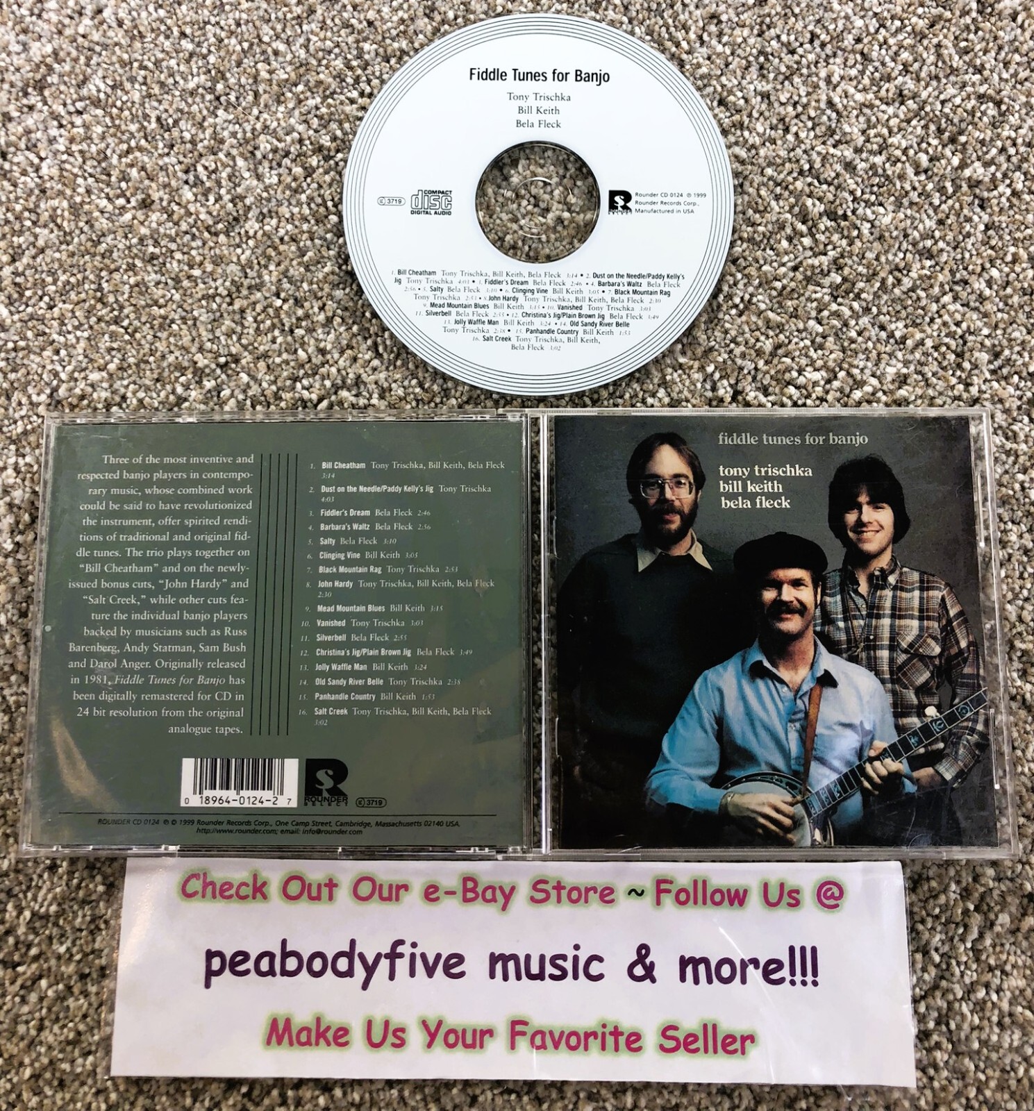 Tony Trischka, Bill Keith, Bela Fleck - Fiddle Tunes For
