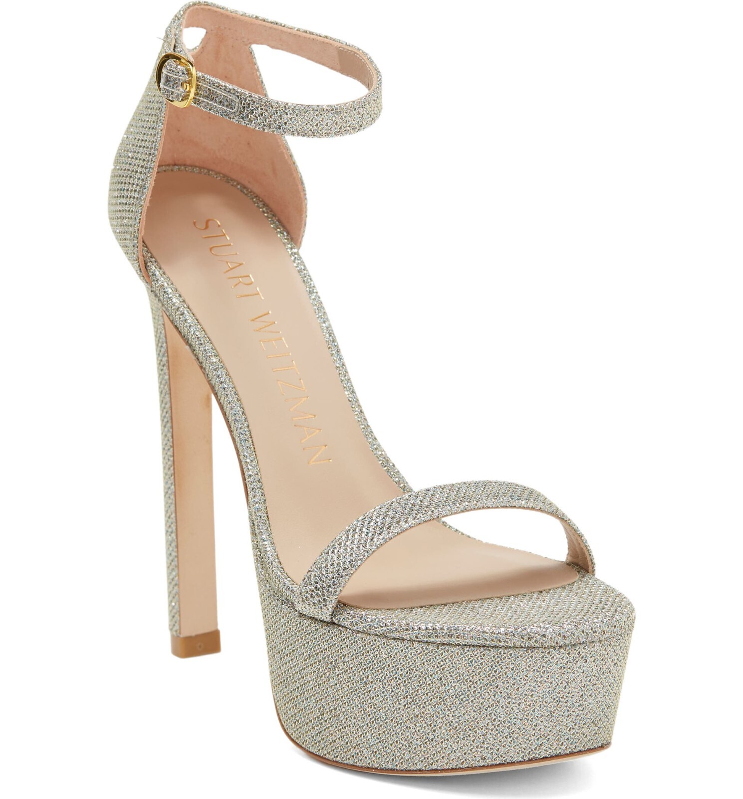 STUART WEITZMAN ヌティストカフハイシャインサンタル Stuart Weitzman - Hi, HIGHSHINE! Dazzle in our luxe
