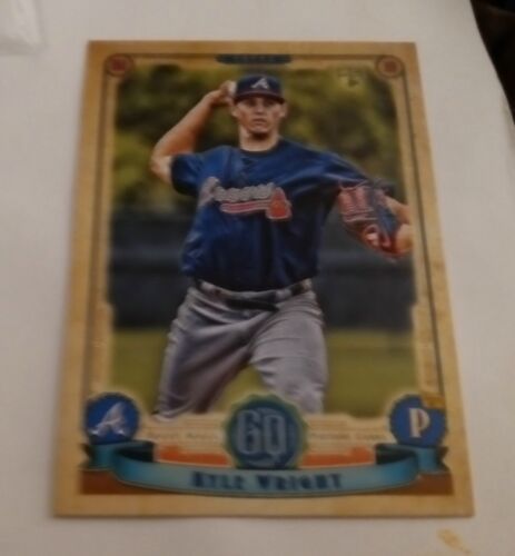 2019 Kyle Wright Topps Gypsy Queen MLB ROOKIE Card #202 Atlanta Braves MINT RC. rookie card picture