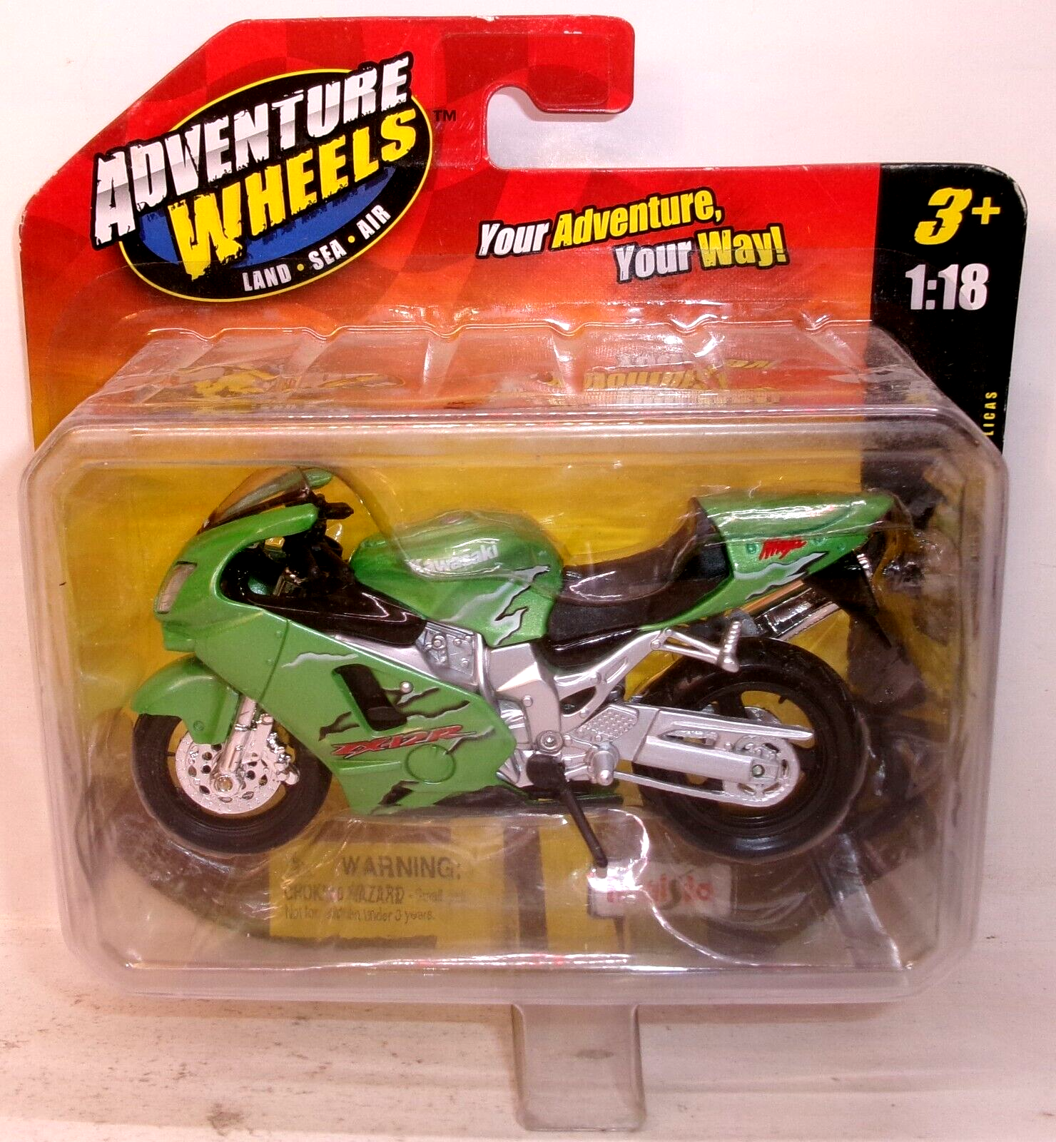Maisto 1/18スケール　まとめ売り Maisto 1:18 Kawasaki Ninja ZX6R ZX10R ZX12R ZX14R Motorcycle