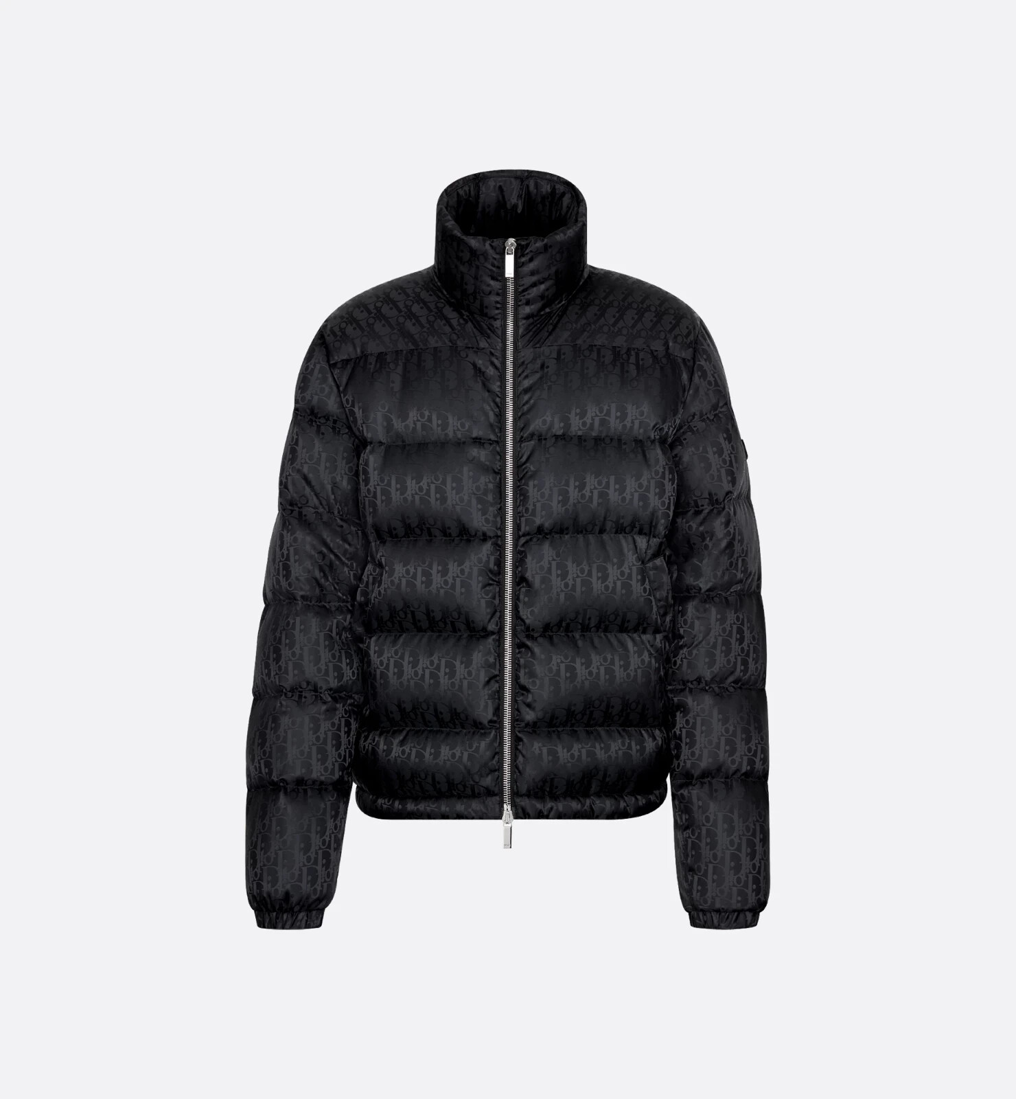 DIOR Oblique Puffer Jacket - Black - Size 46 - Pre-owned