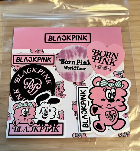 BLACK PINK VERDY コラボ　キーホルダー　ステッカー　セット BLACKPINK VERDY コラボ ステッカーセット LA ポップアップ