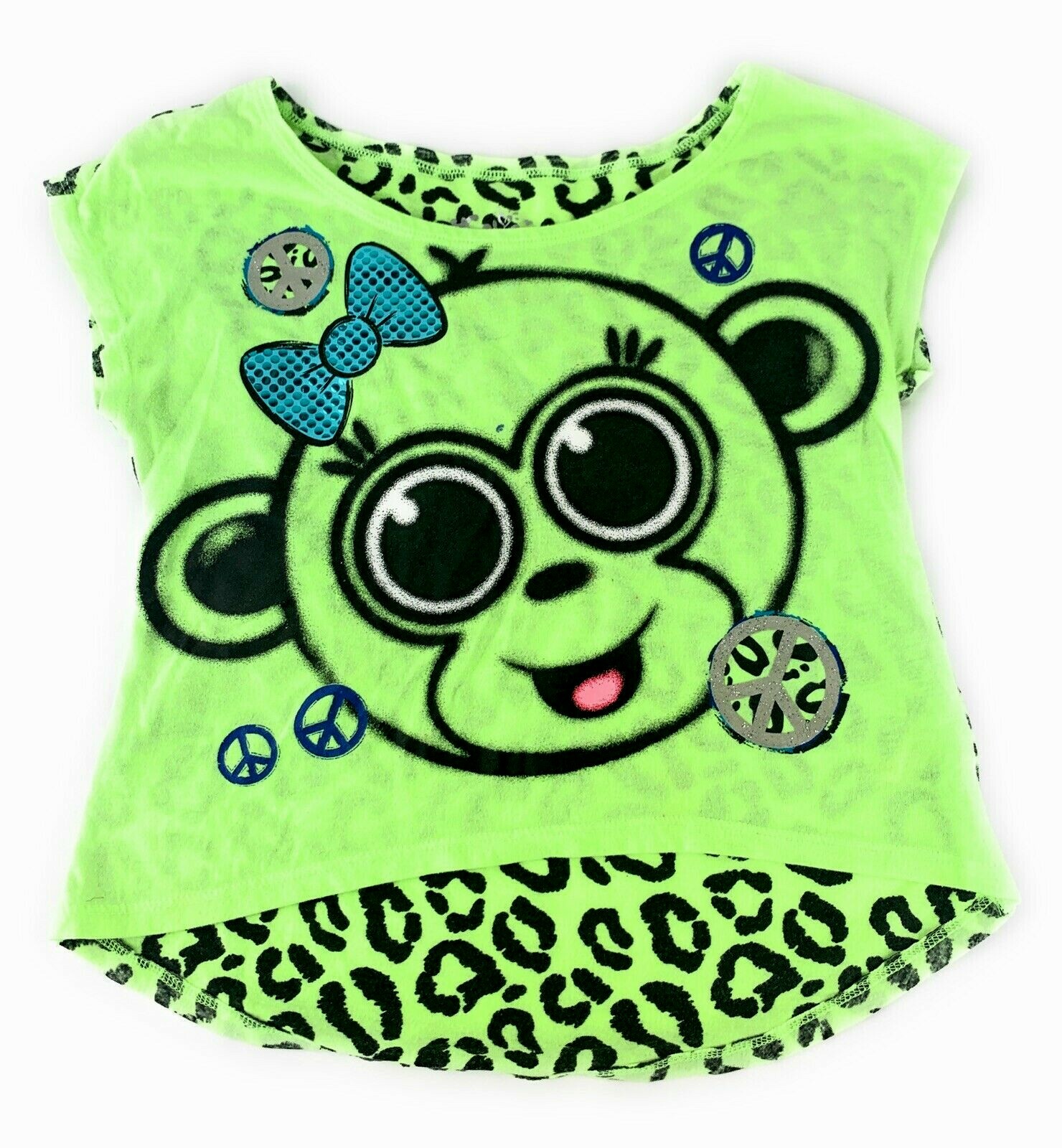 Lot Of 4 Girls T Shirts Old Navy, Justice, and  Place Size 8 & 7/8 Childrens