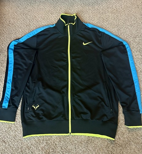 激レア Nike Rafael Nadal ジャケット 黒 PHOTOS] Here's what Rafael Nadal will wear on court at the