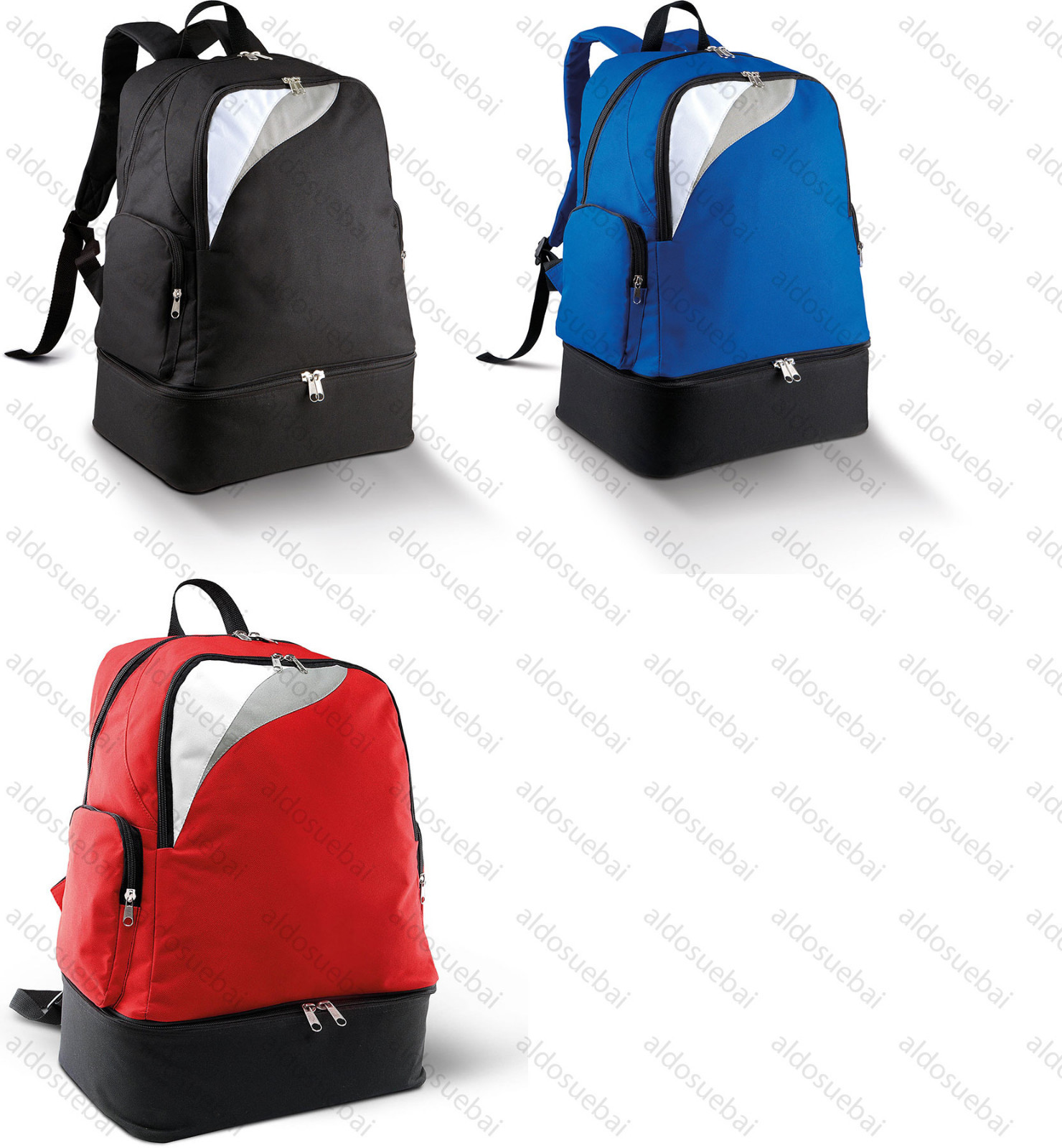 Sport backpack with shoe compartment 28 + 11 liters - aldosuebai