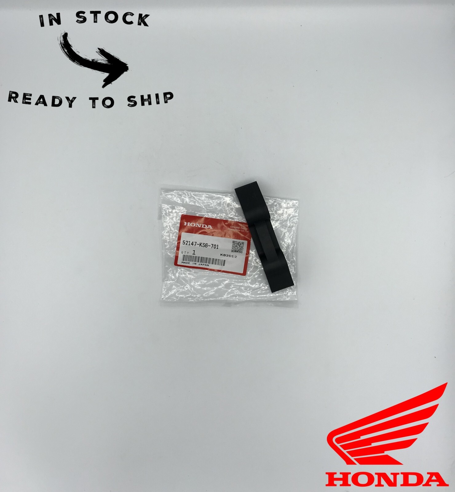 『ユウ』 Genuine OEM Honda Swingarm Rear Chain Guide Block 52147-KS6