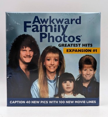 Awkward Family Photos Greatest Hits Expansion #1 Game Brand New Sealed