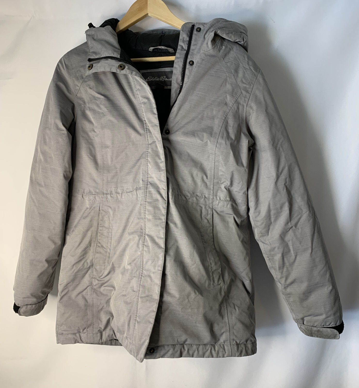 Eddie Bauer Zip Snap Polyester Lined Jacket WPL 9647 CA